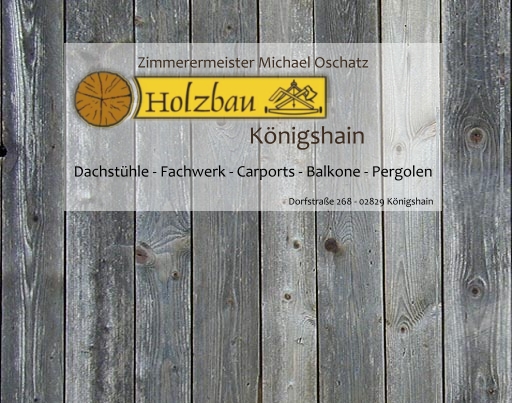 Holzbau Koenigshain